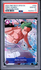 Zoro-Juurou Treasure Rare ST18-004 | PSA 10