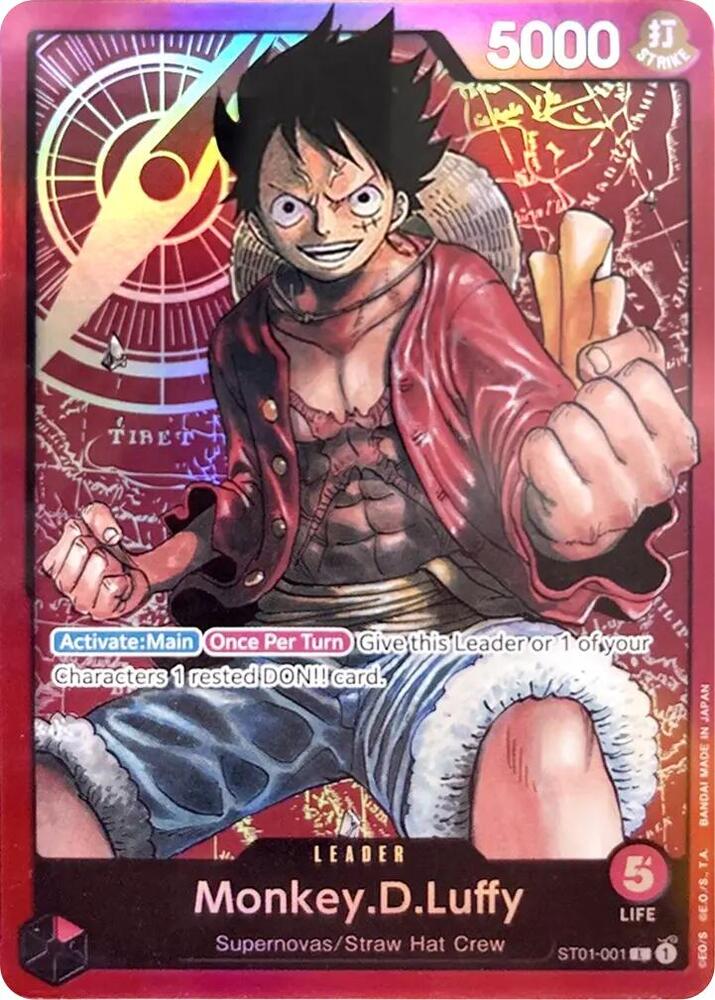 Monkey D. Luffy ST01-001 – Starter Deck 1: Straw Hat Crew | One Piece TCG