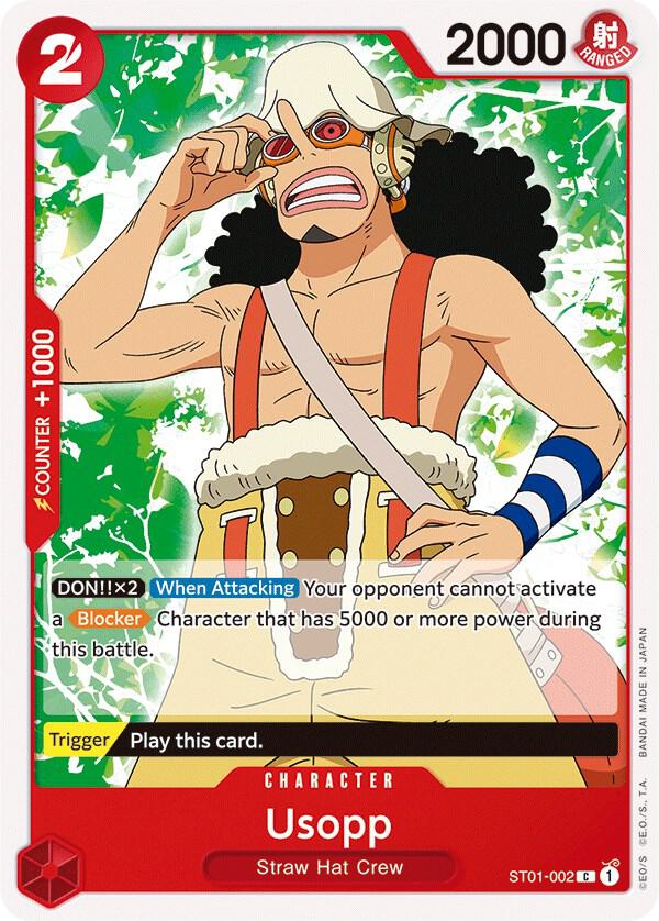 Usopp ST01-002 – Starter Deck 1: Straw Hat Crew | One Piece TCG