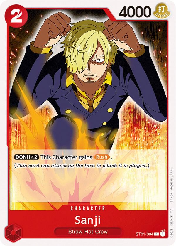 Sanji ST01-004 – Starter Deck 1: Straw Hat Crew | One Piece TCG