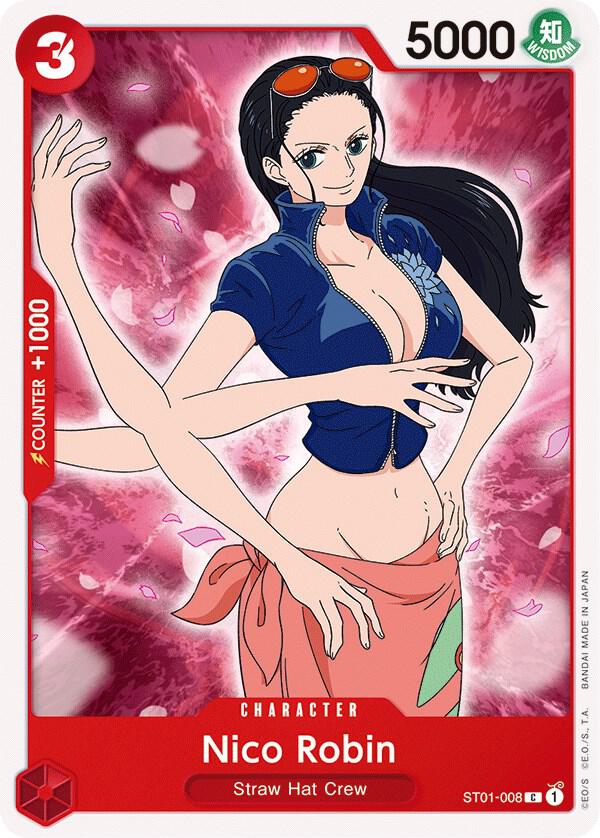 Nico Robin ST01-008 – Starter Deck 1: Straw Hat Crew | One Piece TCG