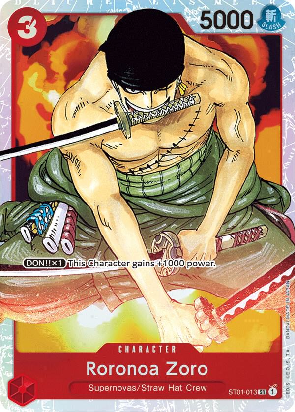 Roronoa Zoro ST01-013 – Starter Deck 1: Straw Hat Crew | One Piece TCG