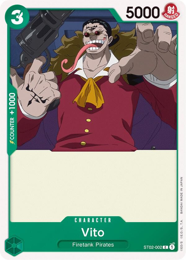 Vito ST02-002 – Starter Deck 2: Worst Generation | One Piece TCG