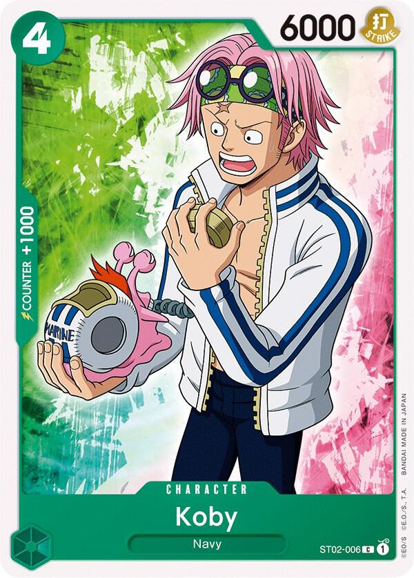 Koby ST02-006 – Starter Deck 2: Worst Generation | One Piece TCG
