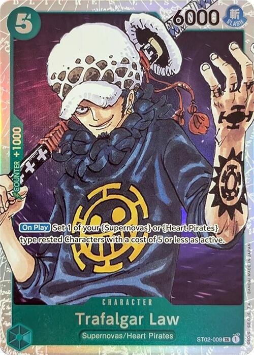 Trafalgar Law ST02-009 – Starter Deck 2: Worst Generation | One Piece TCG