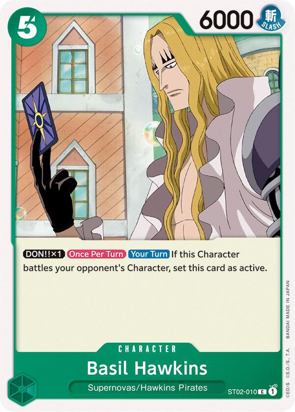 Basil Hawkins ST02-010 – Starter Deck 2: Worst Generation | One Piece TCG
