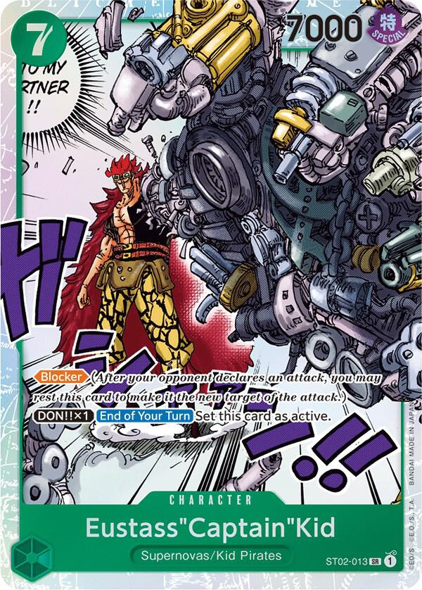 Eustass Captain Kid ST02-013 – Starter Deck 2: Worst Generation | One Piece TCG