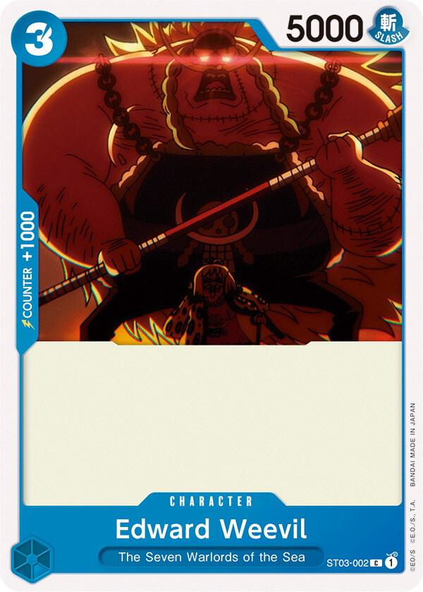 Edward Weevil ST03-002 – Starter Deck 3: The Seven Warlords of The Sea | One Piece TCG