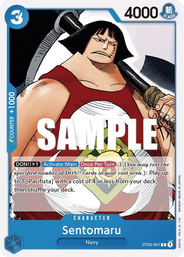 Sentomaru ST03-007 – Starter Deck 3: The Seven Warlords of The Sea | One Piece TCG