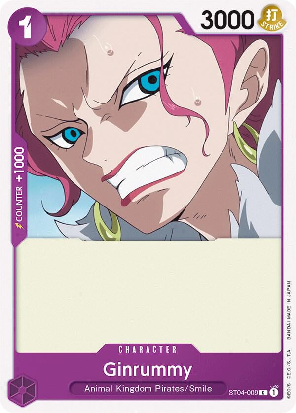 Ginrummy ST04-009 – Starter Deck 4: Animal Kingdom Pirates | One Piece TCG
