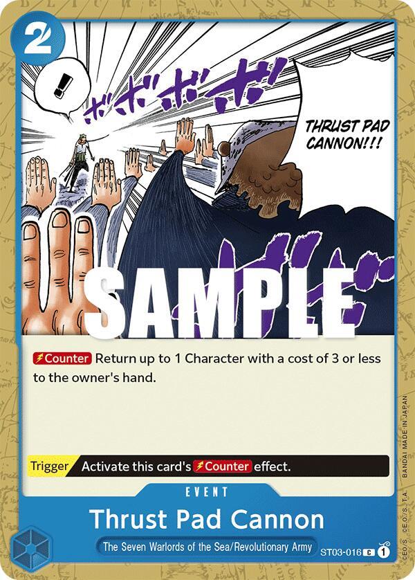 Thrust Pad Cannon ST03-016 – Starter Deck 3: The Seven Warlords of The Sea | One Piece TCG