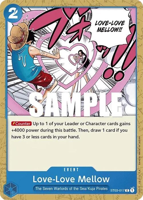 Love-Love Mellow ST03-017 – Starter Deck 3: The Seven Warlords of The Sea | One Piece TCG