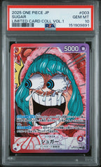 JP Sugar OP10-003 One Piece Base Shop | PSA 10
