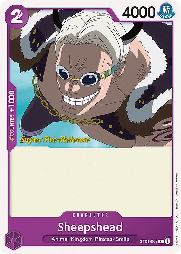 Sheepshead ST04-007 – Super Pre-Release Starter Deck 4: Animal Kingdom Pirates