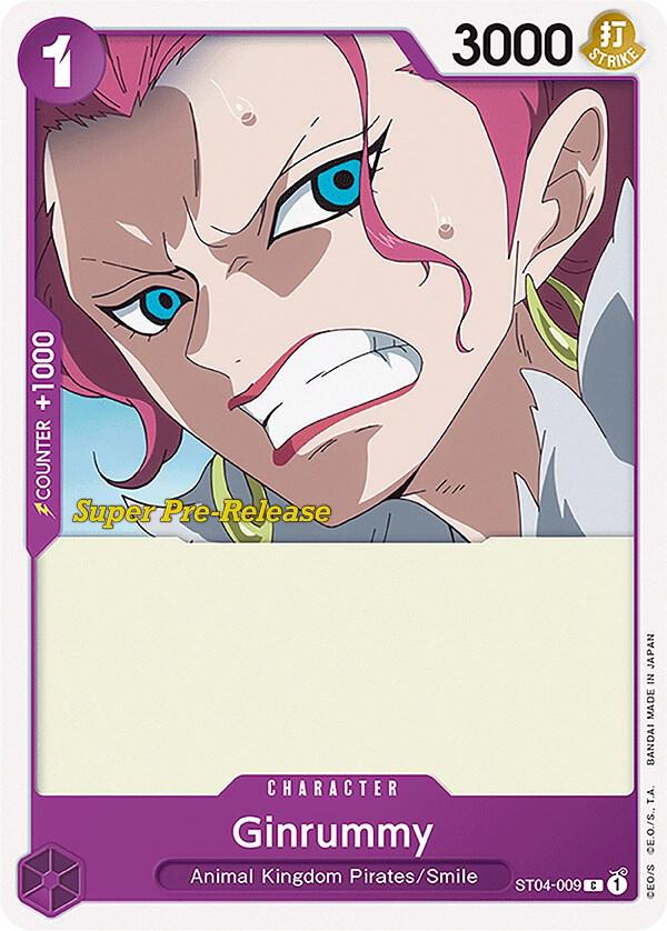 Ginrummy ST04-009 – Super Pre-Release Starter Deck 4: Animal Kingdom Pirates