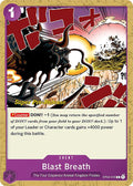 Blast Breath ST04-016 – Super Pre-Release Starter Deck 4: Animal Kingdom Pirates