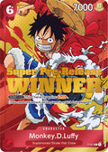 Monkey.D.Luffy Super Pre-Release 2022 Winner P-001 | One Piece TCG