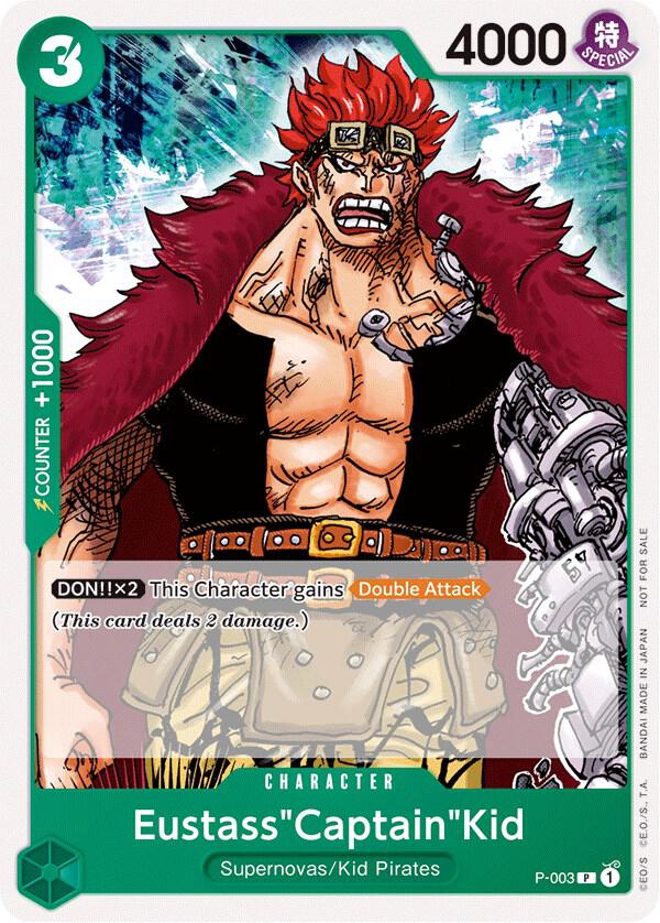 Eustass"Captain"Kid Promotion Pack 2022 P-003 | One Piece TCG