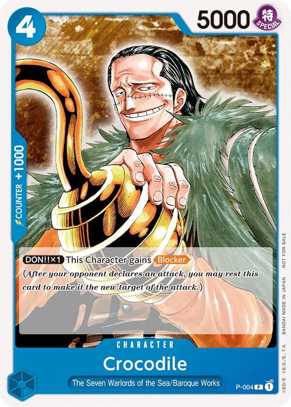 Crocodile Promotion Pack 2022 P-004 | One Piece TCG