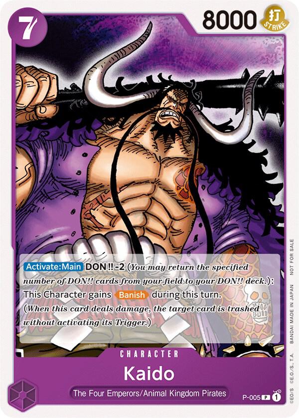 Kaido Promotion Pack 2022 P-005 | One Piece TCG
