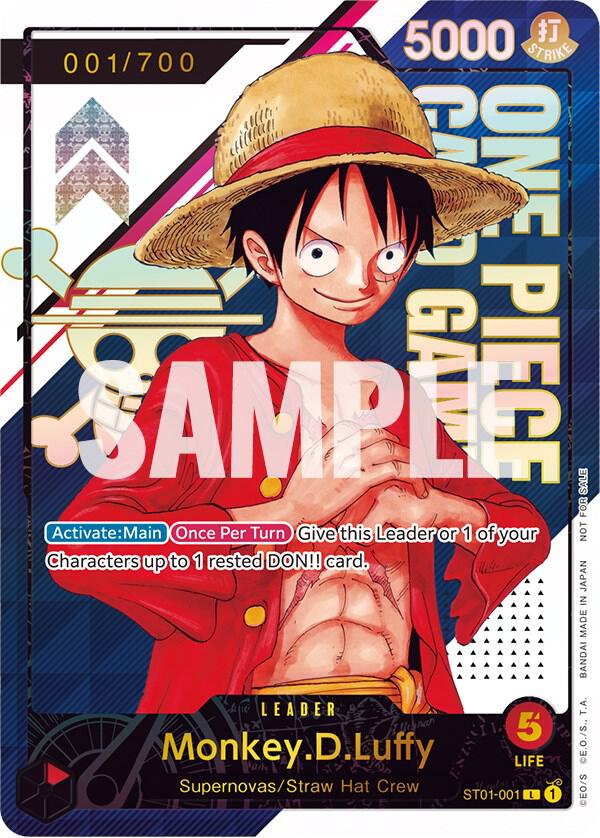 Monkey.D.Luffy Flagship Battle 2022 Top Prize ST01-001 | One Piece TCG