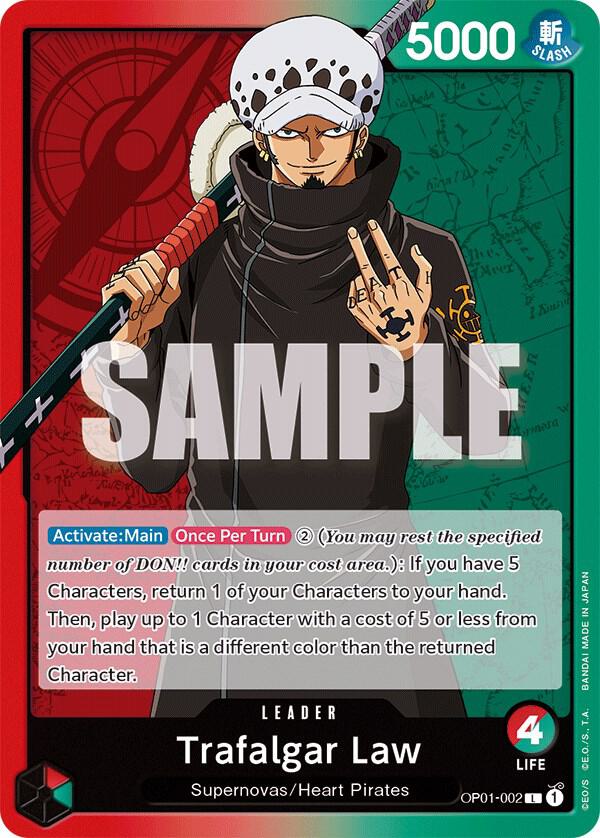 Trafalgar Law OP01-002 – Romance Dawn