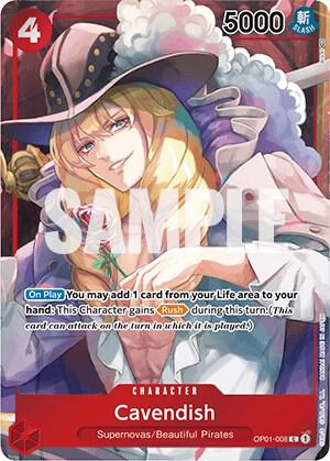 Cavendish Box Topper OP01-008 – Romance Dawn | One Piece TCG
