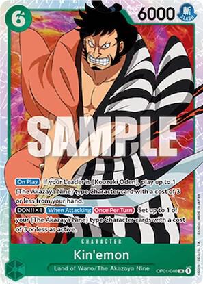 Kin'emon OP01-040 – Romance Dawn | One Piece TCG