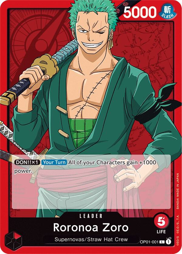 Roronoa Zoro OP01-001 – Romance Dawn | One Piece TCG