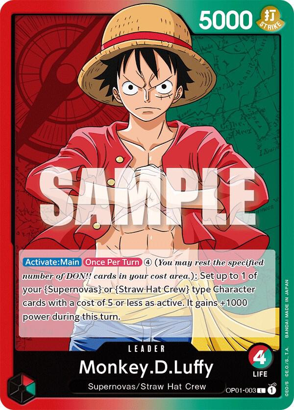 Monkey D. Luffy OP01-003 – Romance Dawn | One Piece TCG