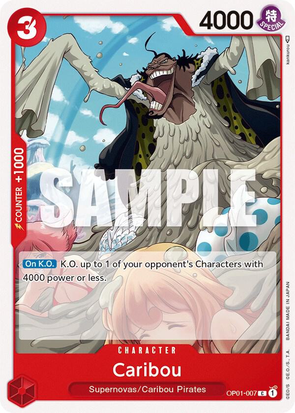 Caribou OP01-007 – Romance Dawn | One Piece TCG