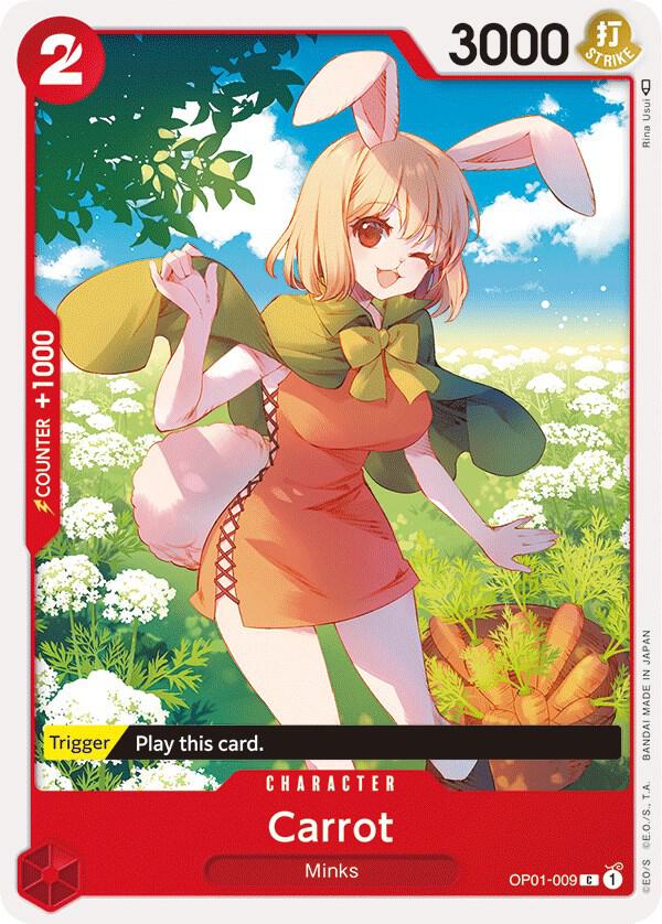 Carrot OP01-009 – Romance Dawn | One Piece TCG