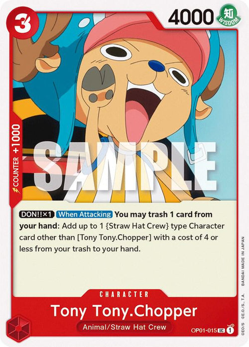 Tony Tony.Chopper OP01-015 – Romance Dawn | One Piece TCG