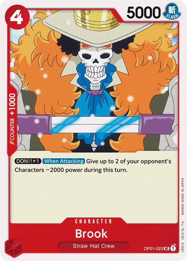 Brook OP01-022 – Romance Dawn | One Piece TCG