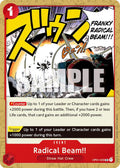 Radical Beam!! OP01-029 – Romance Dawn | One Piece TCG
