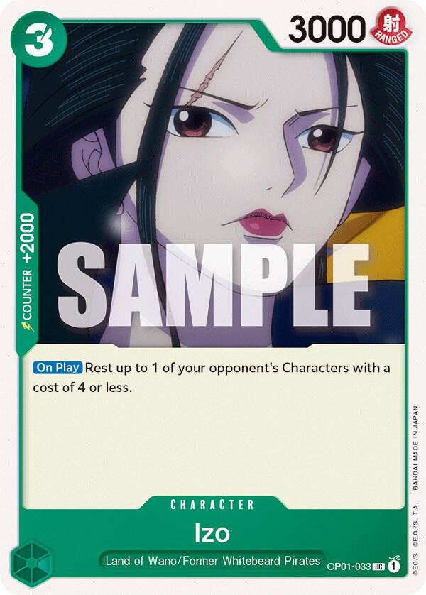 Izo OP01-033 – Romance Dawn | One Piece TCG