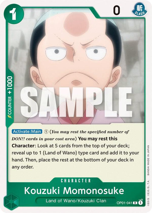 Kouzuki Momonosuke OP01-041 – Romance Dawn | One Piece TCG