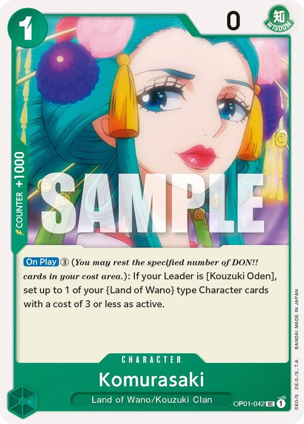 Komurasaki OP01-042 – Romance Dawn | One Piece TCG
