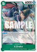 X.Drake OP01-054 – Romance Dawn | One Piece TCG