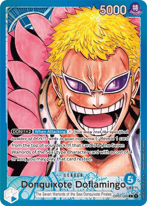 Donquixote Doflamingo Alternate Art OP01-060 – Romance Dawn | One Piece TCG