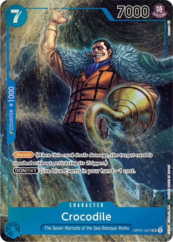 Crocodile Alternate Art OP01-067 – Romance Dawn | One Piece TCG