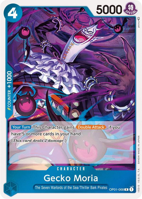 Gecko Moria OP01-068 – Romance Dawn | One Piece TCG
