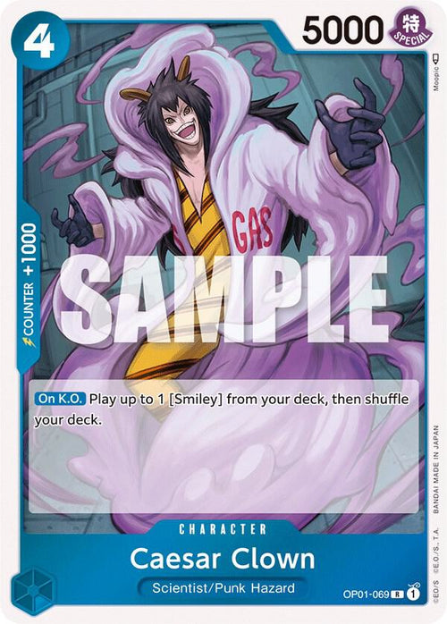 Caesar Clown OP01-069 – Romance Dawn | One Piece TCG