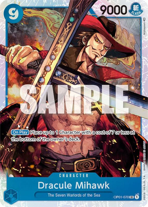 Dracule Mihawk OP01-070 – Romance Dawn | One Piece TCG