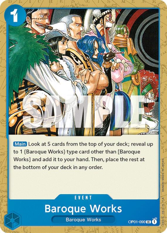 Baroque Works OP01-090 – Romance Dawn | One Piece TCG