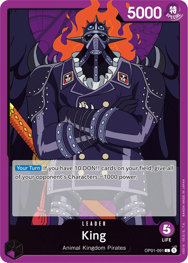 King OP01-091 – Romance Dawn | One Piece TCG