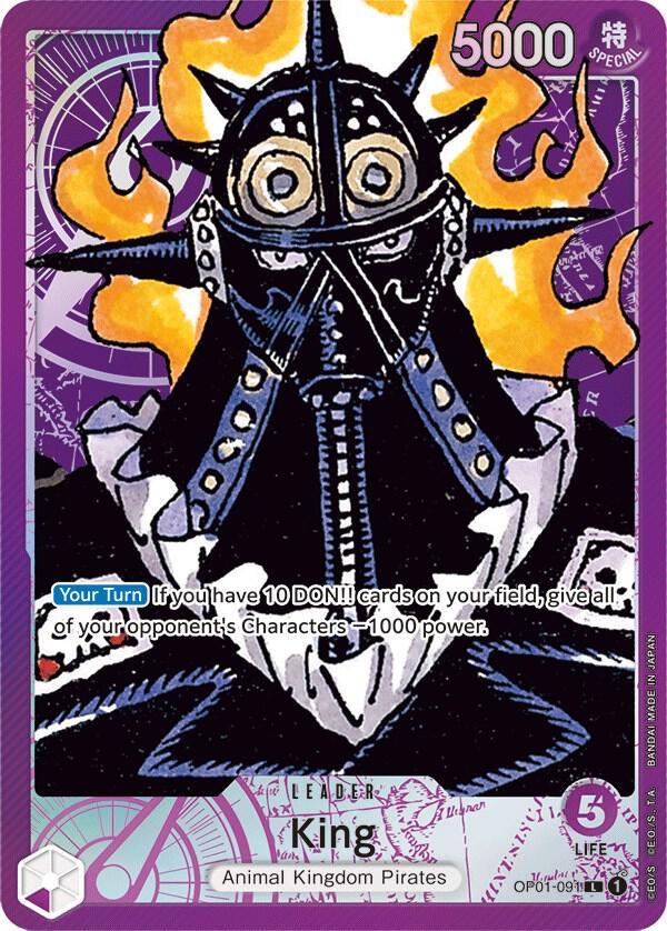 King Alternate Art OP01-091 – Romance Dawn | One Piece TCG