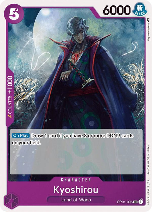 Kyoshirou OP01-095 – Romance Dawn | One Piece TCG