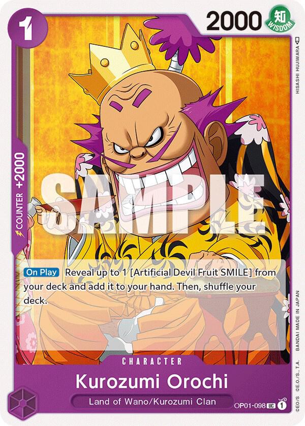 Kurozumi Orochi OP01-098 – Romance Dawn | One Piece TCG