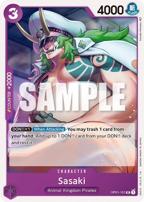 Sasaki OP01-101 – Romance Dawn | One Piece TCG